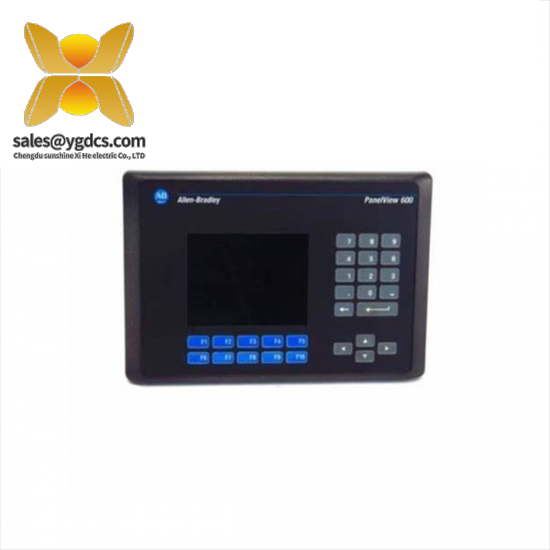 2711-k6c5l1_panelview_600.png 艾默生 K6C5L1 PanelView 600 工业触摸屏操作面板