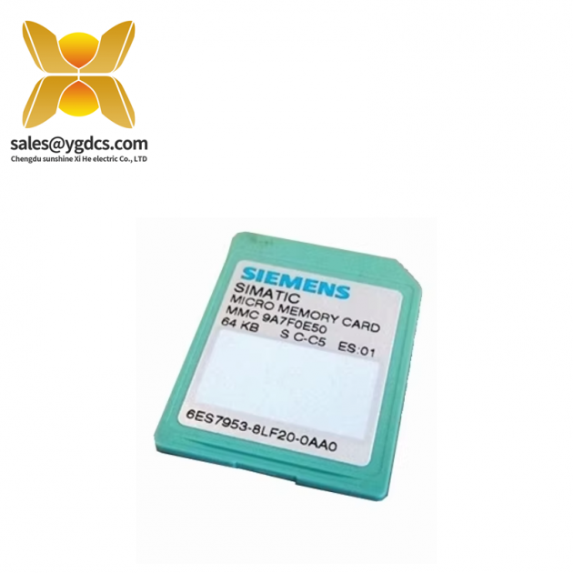 西门子 6ES7953-8LP20-0AA0 微型存储卡 SIMATIC S7