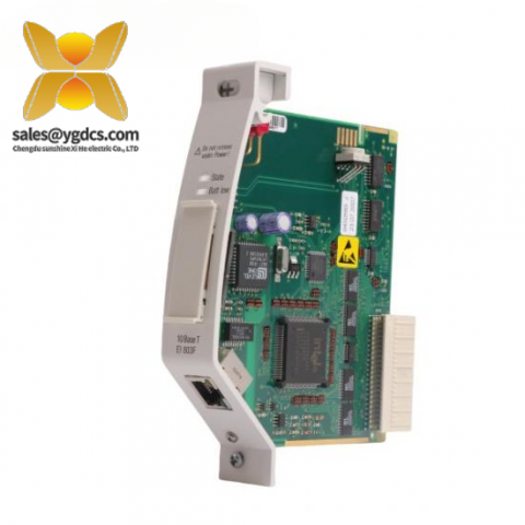 ABB工业自动化控制器EI803F以太网模块，适用于工业控制系统