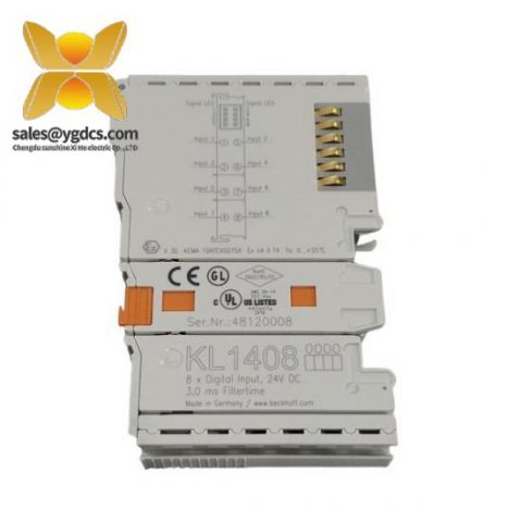 倍福（Beckhoff）KL1408 8通道数字输入终端