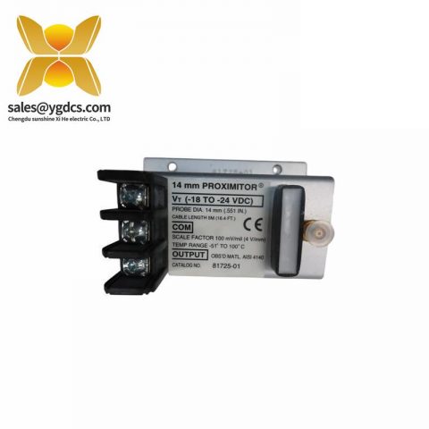 Bently Nevada 81725-02 高精度电涡流传感器