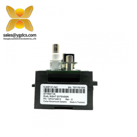 艾默生 KJ4001X1-NA1 12P3373X032 双向右电缆延长器