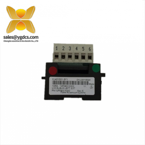 艾默生 KJ4010X1-BF1 工业级LocalBus左扩展器模块