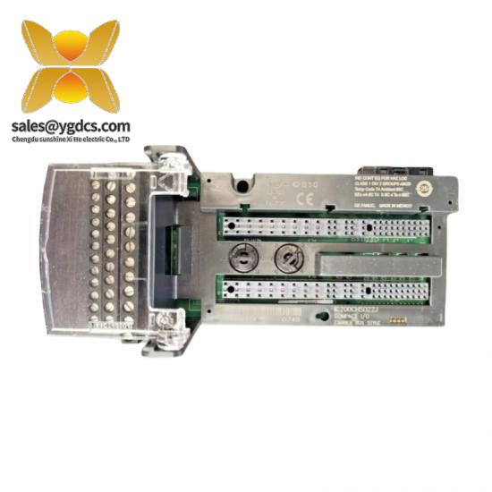 ge_fanuc_ic200chs022e.jpg GE GE FANUC IC200CHS022E 控制模块