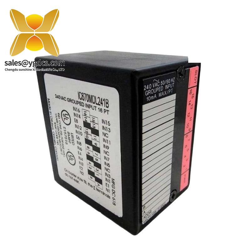 ic670mdl241_ge_240vac_input_module.jpg GE IC670MDL241 240VAC 输入模块