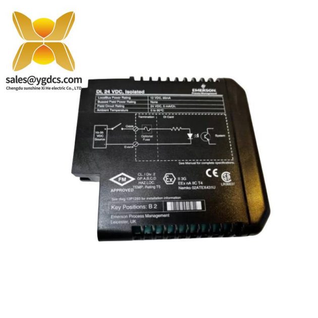 EMERSON KJ3001X1-BA1 工业控制模块