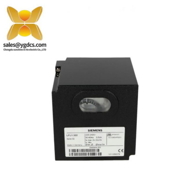 西门子 LFL1.322 燃烧器控制器，适用于工业自动化