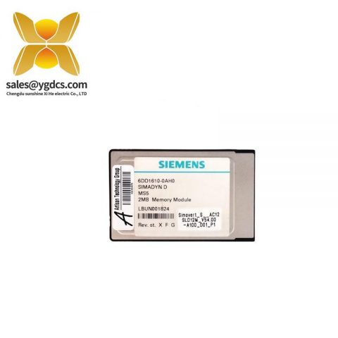 西门子 6DD1610-0AH0 SIMADYN D 存储子模块