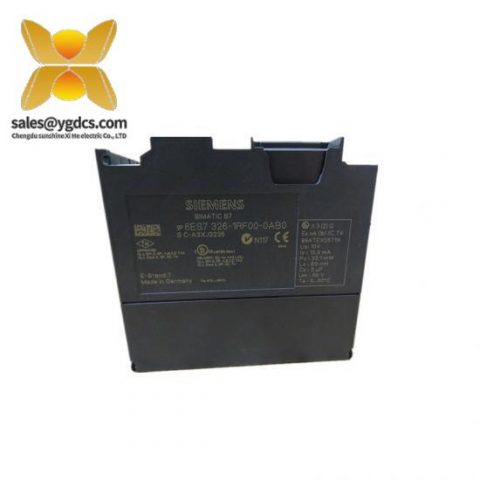 西门子 6ES7326-1RF00-0AB0 数字输入模块
