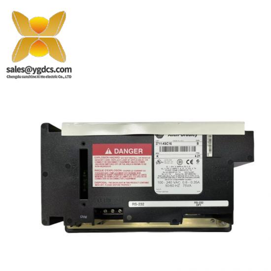 霍尼韦尔 Others 2711-K6C16 面板视图600彩色触摸屏/键盘/RS-232 (DF1)/RS-232打印交流
