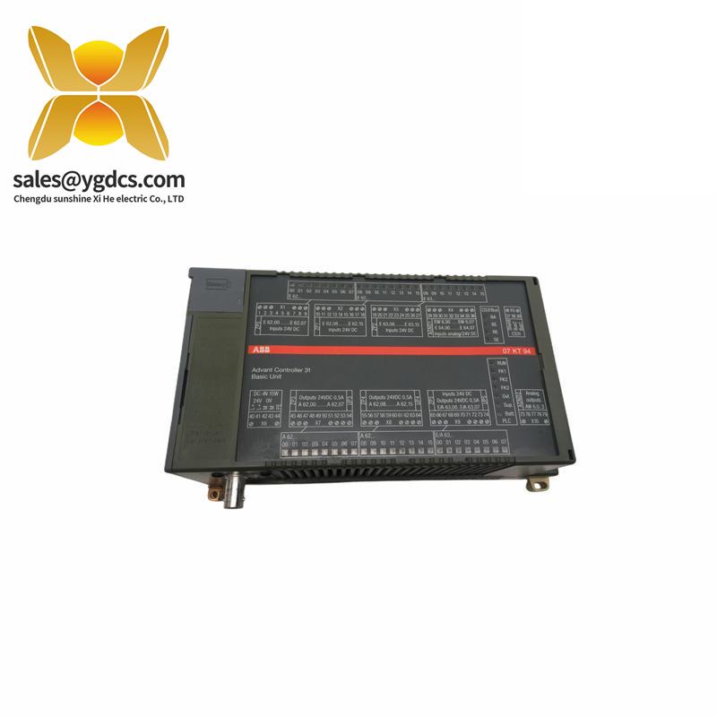 abb_07kt94_programmable_logic_controller.jpg ABB 07KT94 可编程逻辑控制器 控制器31基本单元