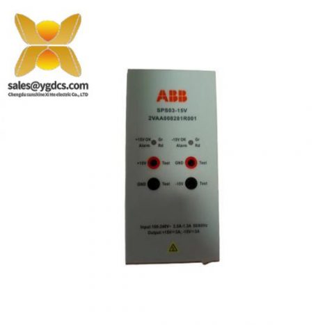 ABB 2VAA008281R001 工业电源供应模块