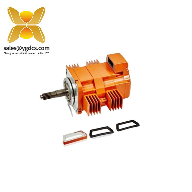 abb_irb66603hac028068-001_rot_ac_motor_incl_pinion.jpg ABB IRB6660 3HAC028068-001 交流伺服电机含齿轮箱