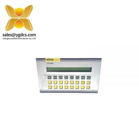 BERGER LAHR FT2000操作面板，适用于自动化控制系统