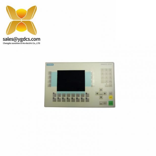 西门子 6AV3627-1LK00-1AX0 操作员界面