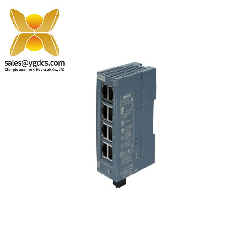 siemens_6gk5008-0ba10-1ab2_ethernet_switch.jpg 西门子 SIEMENS 6GK5008-0BA10-1AB2 非管理型工业以太网交换机