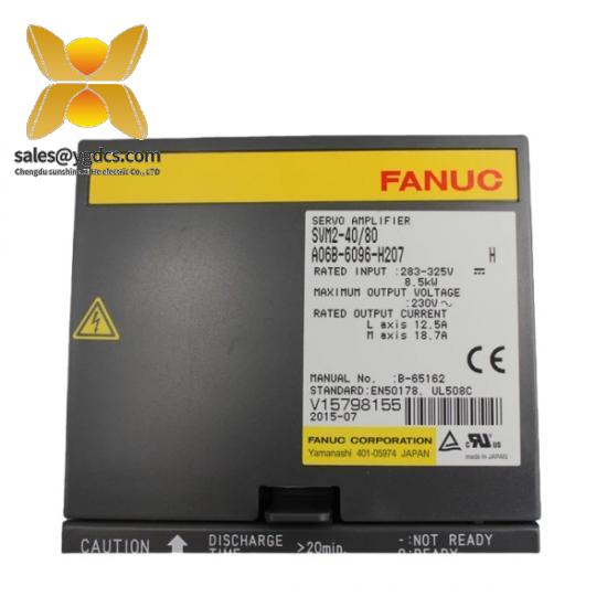 fanuc_a06b-6096-h207_ge_servo_module.jpg GE发那科 A06B-6096-H207 伺服模块