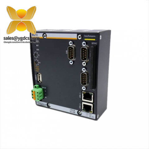 BACHMANN MX213 CPU模块 - 工业级处理器模块