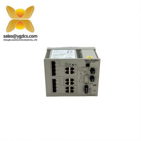 艾默生 Stratix 5400 1783-HMS8T4CGN 工业以太网交换机