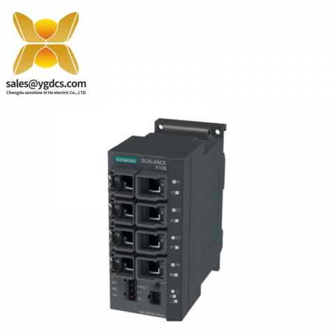 西门子 SIEMENS 6GK5108-0BA00-2AA3 SCALANCE X108 工业以太网交换机
