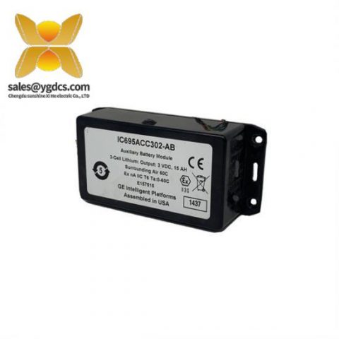 GE通用电气FANUC IC695ACC302AB电池模块