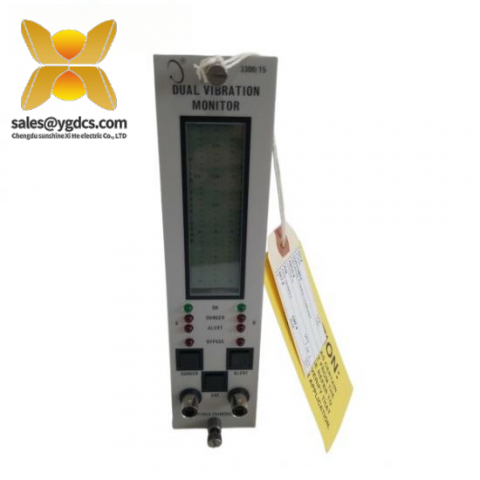 Bently Nevada 3300/15 双通道振动监测模块