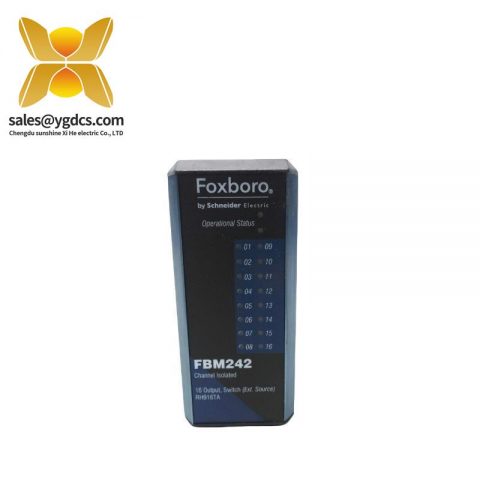 FOXBORO FBM242 RH916TA 隔离16通道输出开关