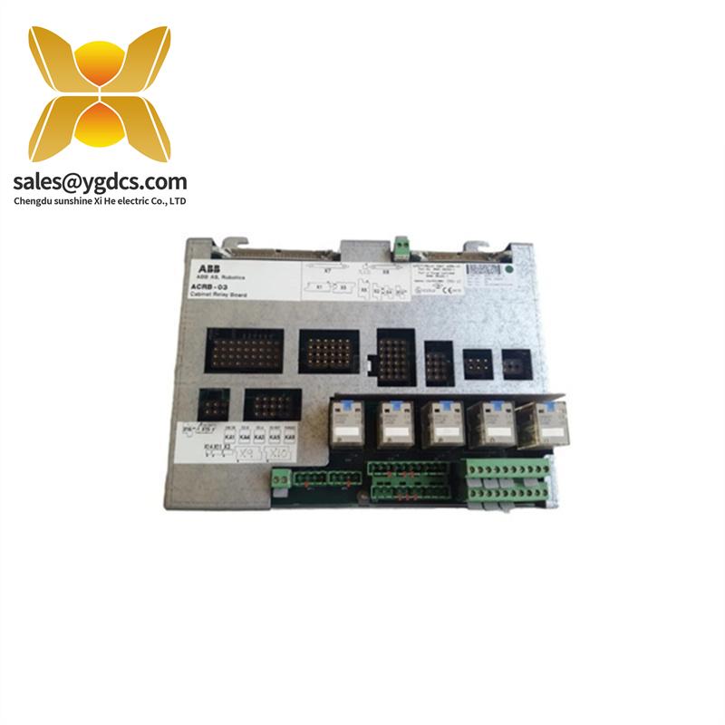 abb_acrb-03_3hne08250-1_safety_cabinet_relay_board.jpg ABB ACRB-03 3HNE08250-1 安全柜继电器板