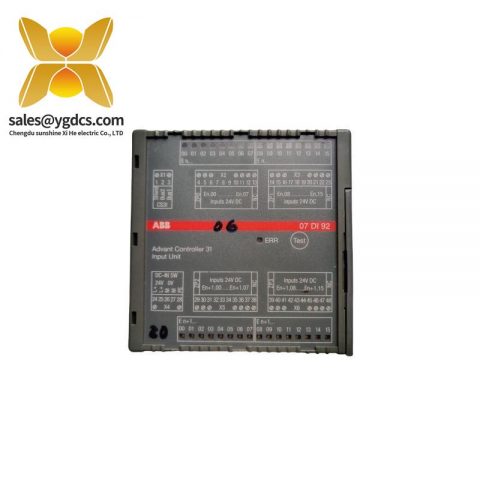 ABB 07DI92 数字输入模块 控制器